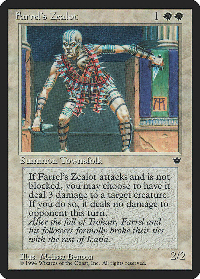 Farrel's Zealot (Melissa A. Benson) [Fallen Empires] | L.A. Mood Comics and Games