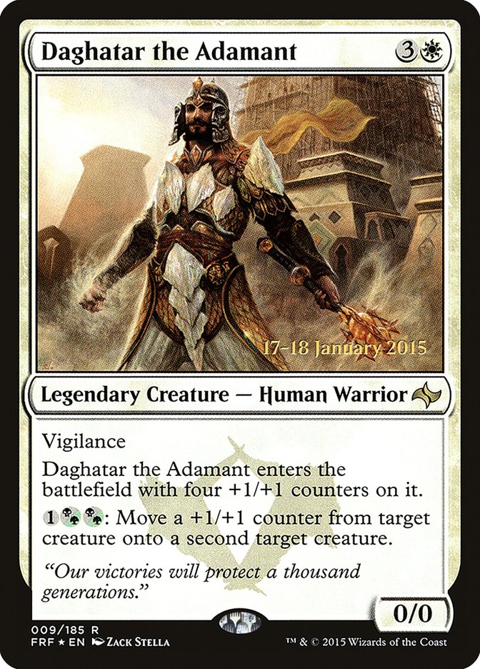 Daghatar the Adamant [Fate Reforged Prerelease Promos] | L.A. Mood Comics and Games