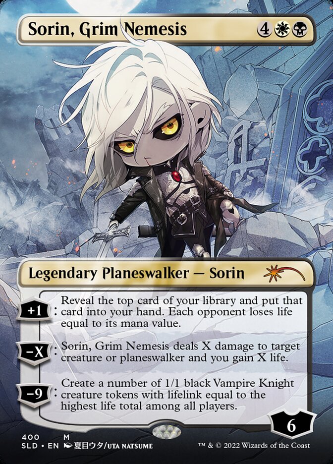 Sorin, Grim Nemesis (Borderless) [Secret Lair Drop Series] | L.A. Mood Comics and Games