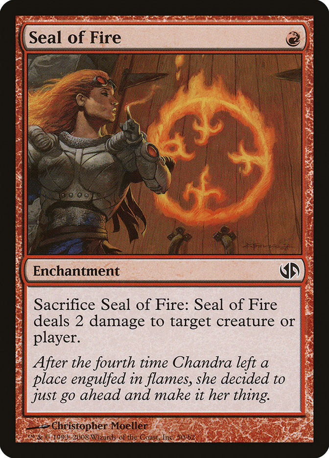 Seal of Fire [Duel Decks: Jace vs. Chandra] | L.A. Mood Comics and Games