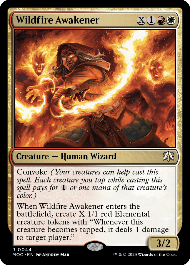 Wildfire Awakener [March of the Machine Commander] | L.A. Mood Comics and Games