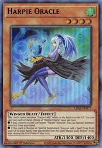 Harpie Oracle (Green) [LDS2-EN077] Ultra Rare | L.A. Mood Comics and Games