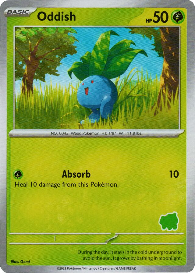 Oddish [My First Battle] | L.A. Mood Comics and Games