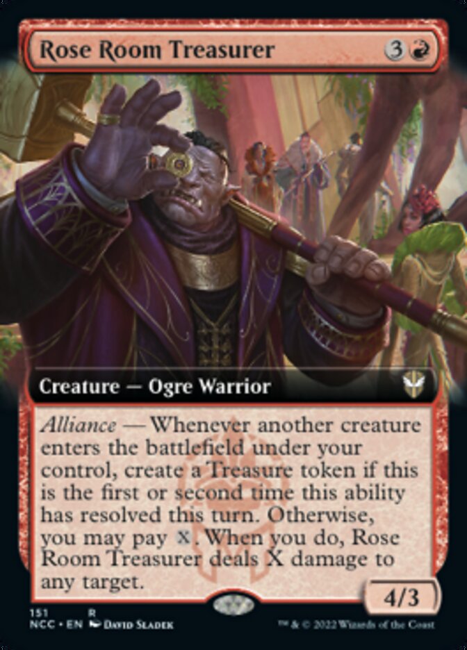Rose Room Treasurer (Extended Art) [Streets of New Capenna Commander] | L.A. Mood Comics and Games