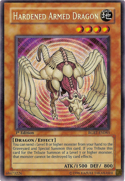 Hardened Armed Dragon [RGBT-EN083] Secret Rare | L.A. Mood Comics and Games