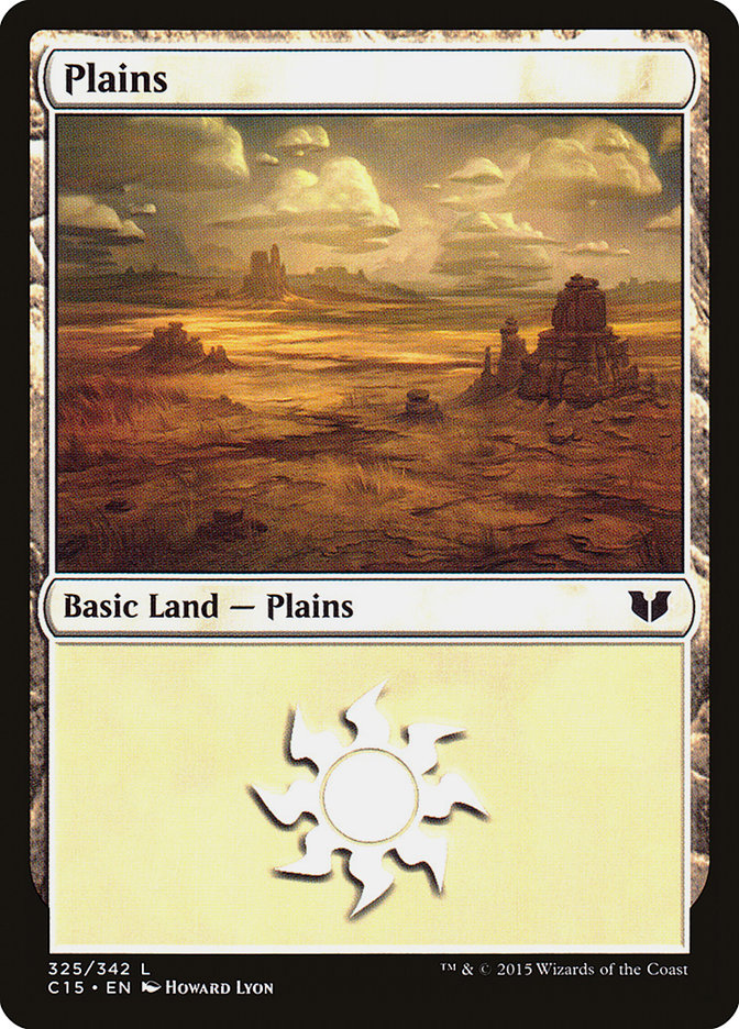 Plains (325) [Commander 2015] | L.A. Mood Comics and Games