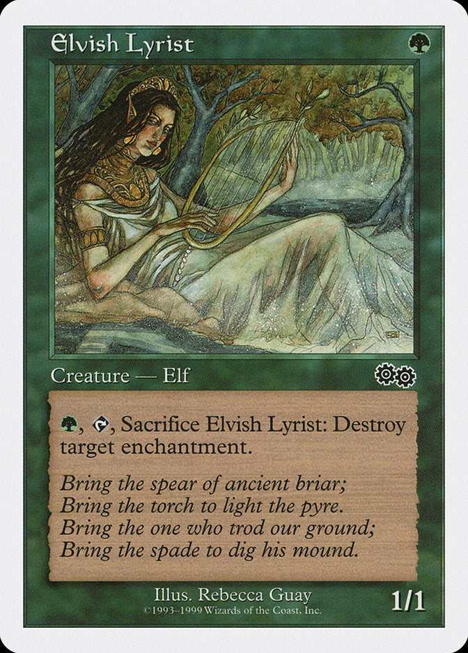 Elvish Lyrist [Battle Royale] | L.A. Mood Comics and Games