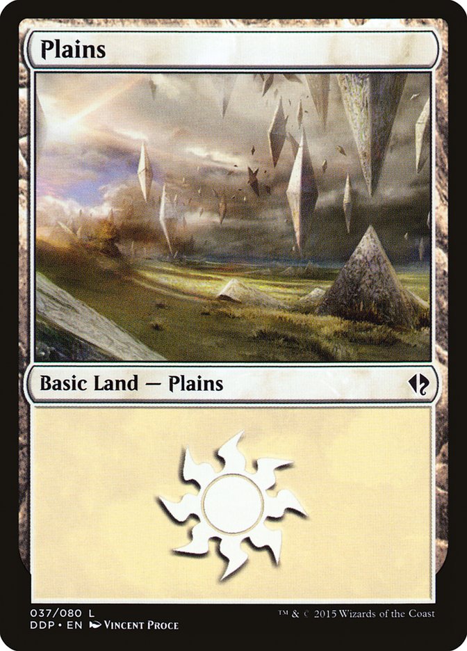 Plains (37) [Duel Decks: Zendikar vs. Eldrazi] | L.A. Mood Comics and Games