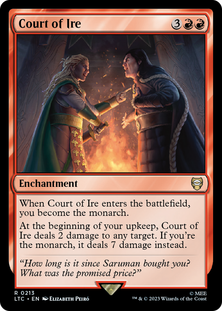 Court of Ire [The Lord of the Rings: Tales of Middle-Earth Commander] | L.A. Mood Comics and Games