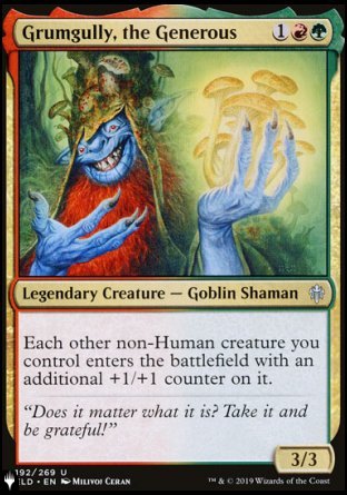 Grumgully, the Generous [The List] | L.A. Mood Comics and Games