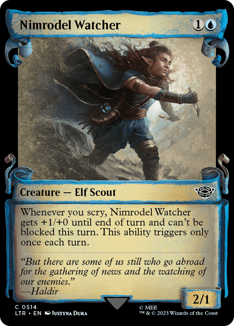 Nimrodel Watcher [The Lord of the Rings: Tales of Middle-Earth Showcase Scrolls] | L.A. Mood Comics and Games
