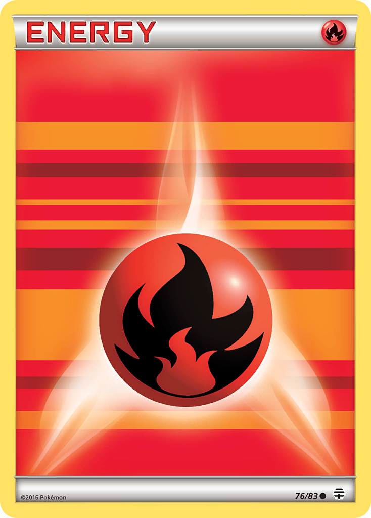 Fire Energy (76/83) [XY: Generations] | L.A. Mood Comics and Games