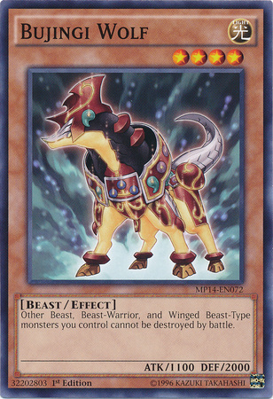 Bujingi Wolf [MP14-EN072] Common | L.A. Mood Comics and Games