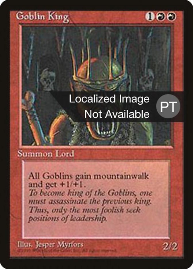 Goblin King [Fourth Edition (Foreign Black Border)] | L.A. Mood Comics and Games