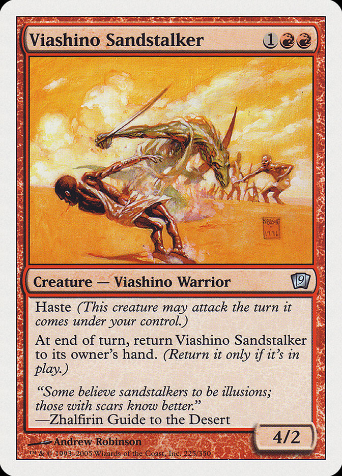Viashino Sandstalker [Ninth Edition] | L.A. Mood Comics and Games