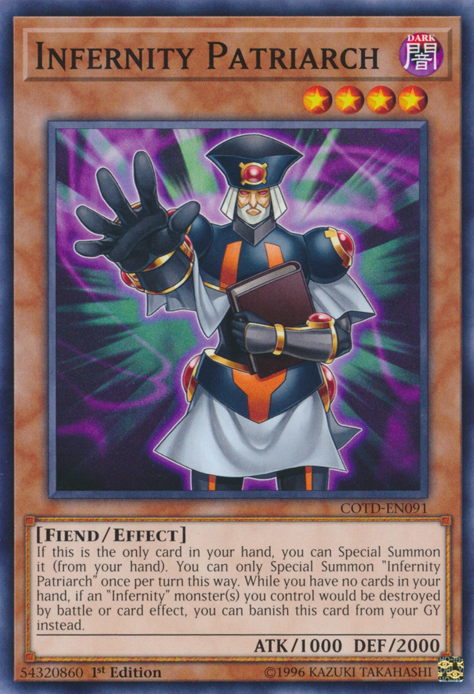 Infernity Patriarch [COTD-EN091] Common | L.A. Mood Comics and Games