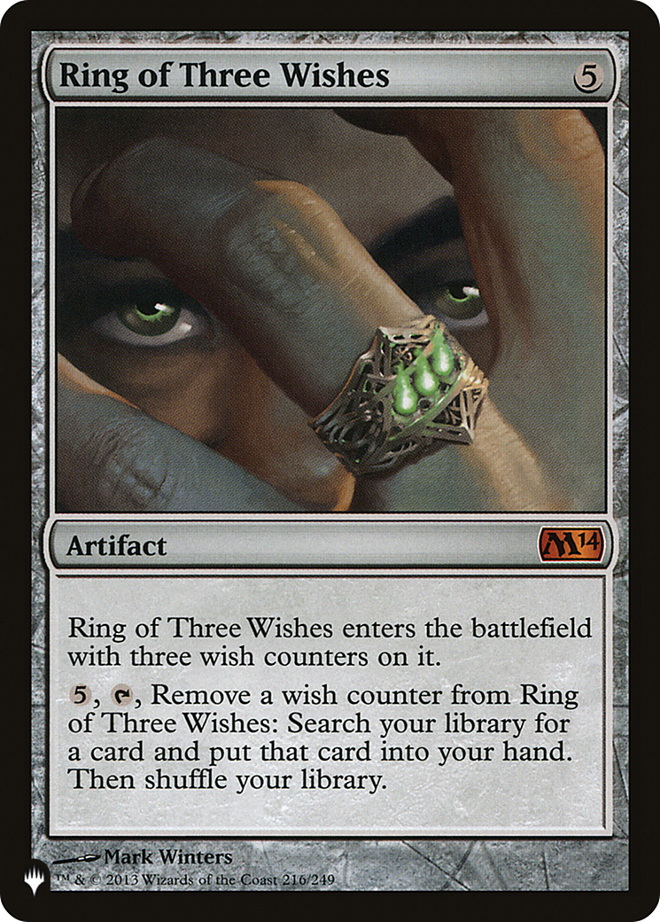 Ring of Three Wishes [The List] | L.A. Mood Comics and Games