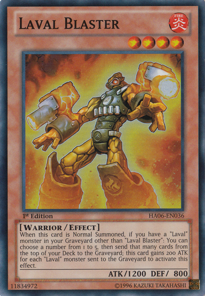 Laval Blaster [HA06-EN036] Super Rare | L.A. Mood Comics and Games