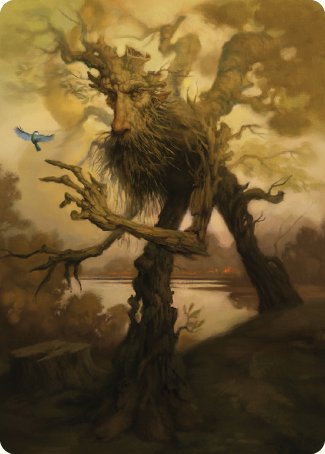 Treefolk Token Art Card [The Lord of the Rings: Tales of Middle-earth Art Series] | L.A. Mood Comics and Games