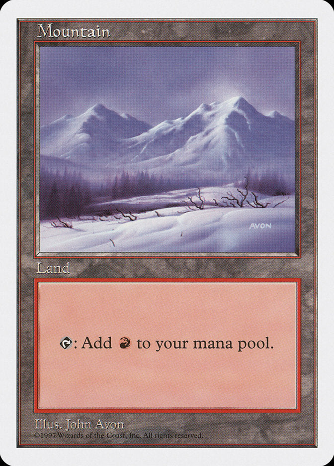 Mountain (442) [Fifth Edition] | L.A. Mood Comics and Games