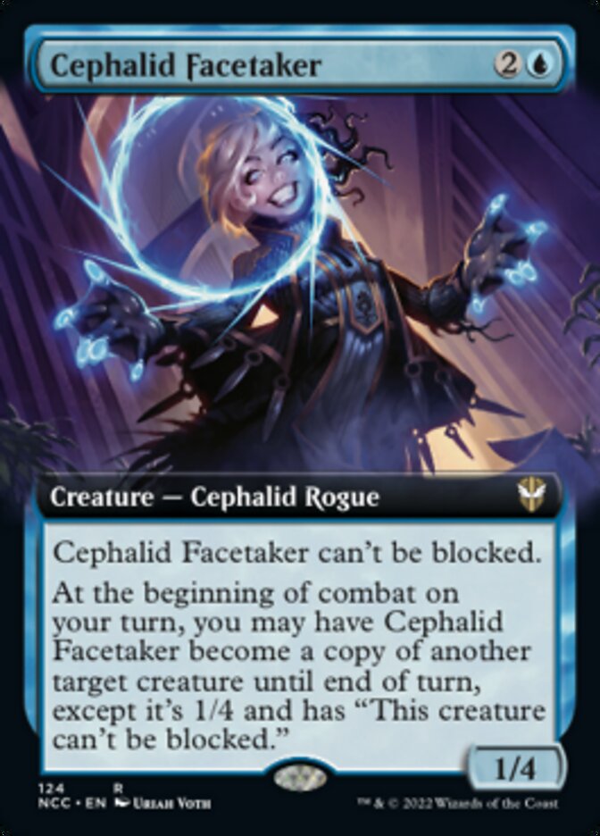 Cephalid Facetaker (Extended Art) [Streets of New Capenna Commander] | L.A. Mood Comics and Games