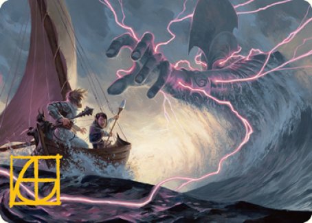 Hall of Storm Giants Art Card (Gold-Stamped Signature) [Dungeons & Dragons: Adventures in the Forgotten Realms Art Series] | L.A. Mood Comics and Games