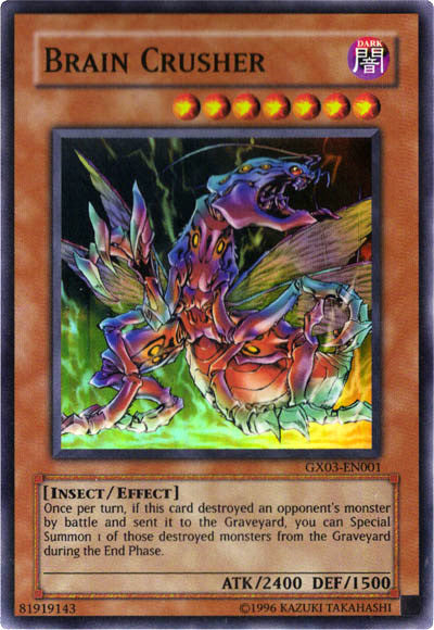 Brain Crusher [GX03-EN001] Super Rare | L.A. Mood Comics and Games
