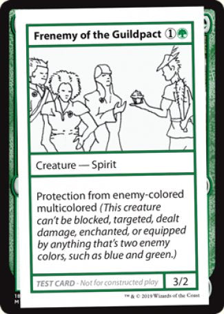 Frenemy of the Guildpact (2021 Edition) [Mystery Booster Playtest Cards] | L.A. Mood Comics and Games