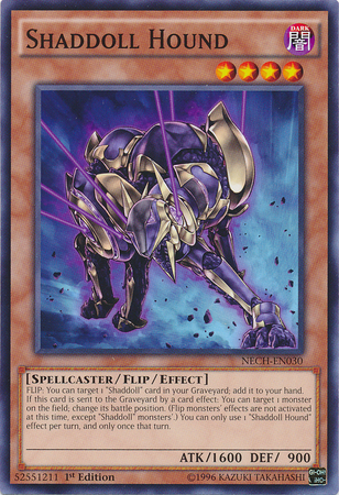 Shaddoll Hound [NECH-EN030] Common | L.A. Mood Comics and Games