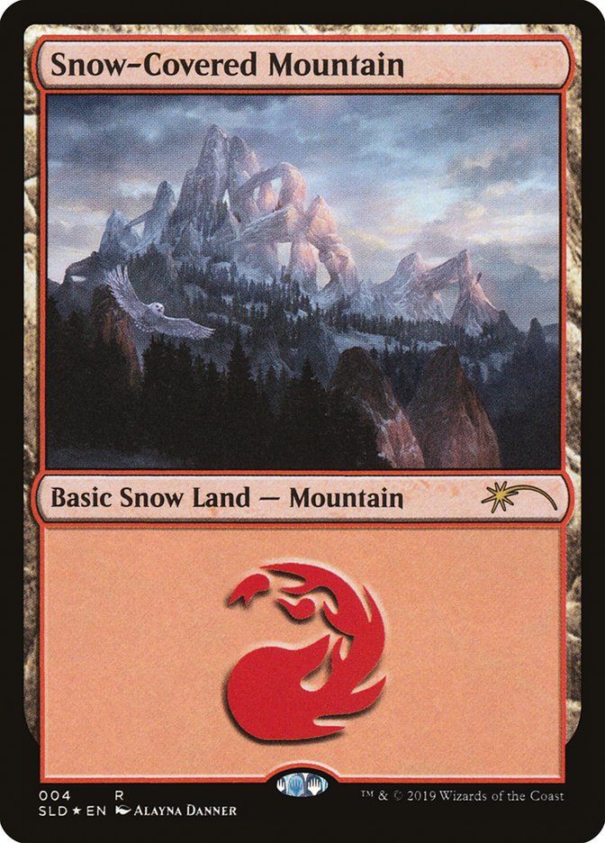 Snow-Covered Mountain (004) [Secret Lair Drop Series] | L.A. Mood Comics and Games