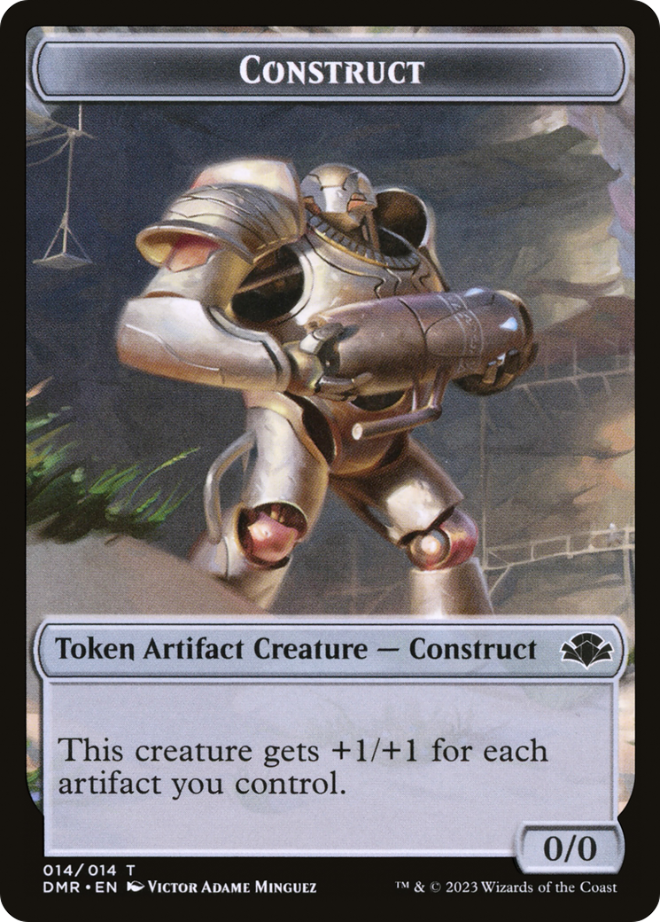 Construct Token [Dominaria Remastered Tokens] | L.A. Mood Comics and Games