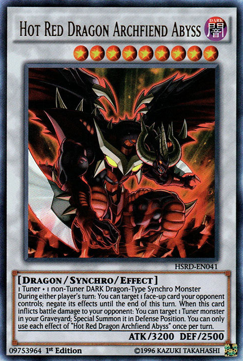 Hot Red Dragon Archfiend Abyss [HSRD-EN041] Ultra Rare | L.A. Mood Comics and Games