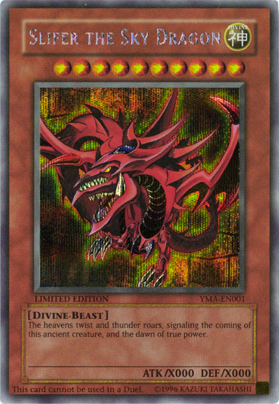 Slifer the Sky Dragon [YMA-EN001] Secret Rare | L.A. Mood Comics and Games