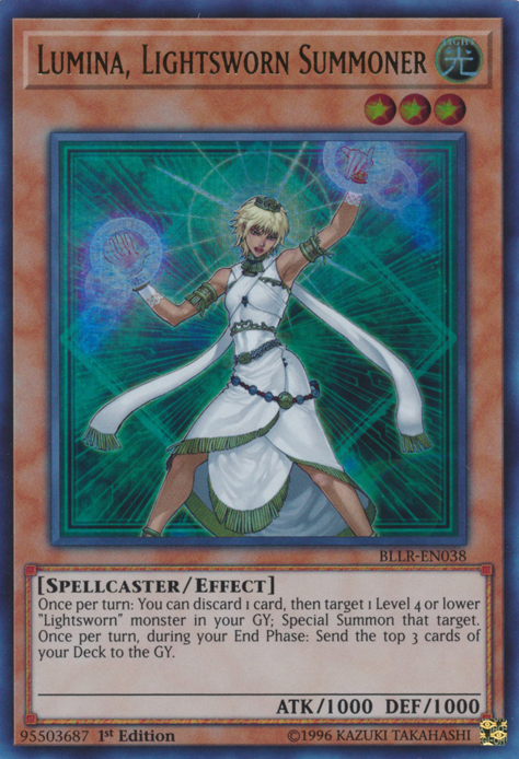 Lumina, Lightsworn Summoner [BLLR-EN038] Ultra Rare | L.A. Mood Comics and Games