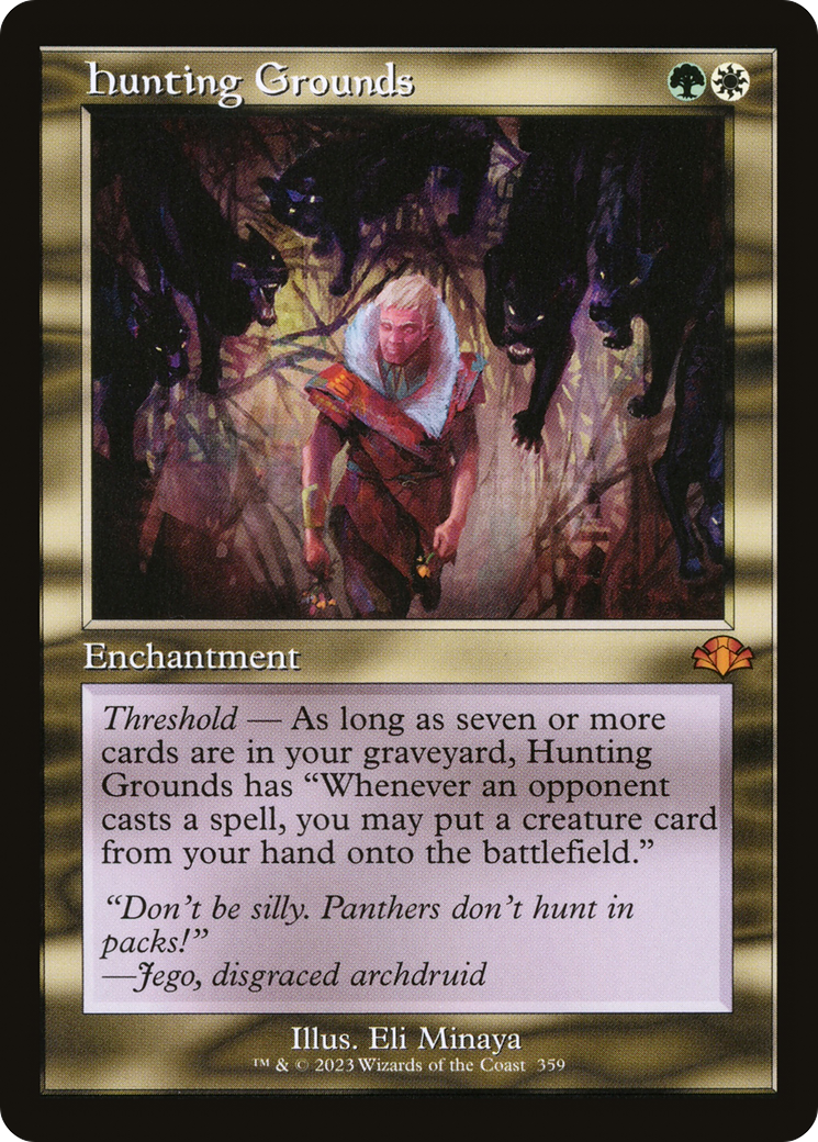 Hunting Grounds (Retro) [Dominaria Remastered] | L.A. Mood Comics and Games