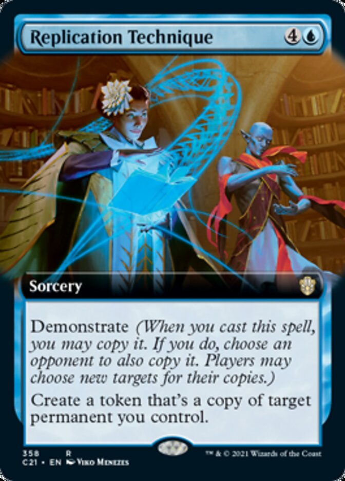 Replication Technique (Extended Art) [Commander 2021] | L.A. Mood Comics and Games