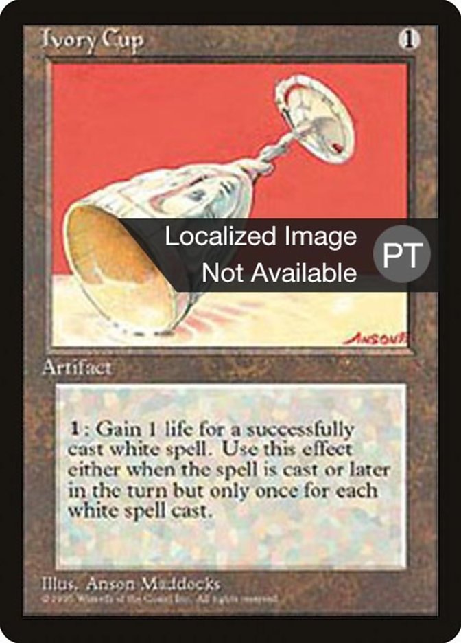 Ivory Cup [Fourth Edition (Foreign Black Border)] | L.A. Mood Comics and Games
