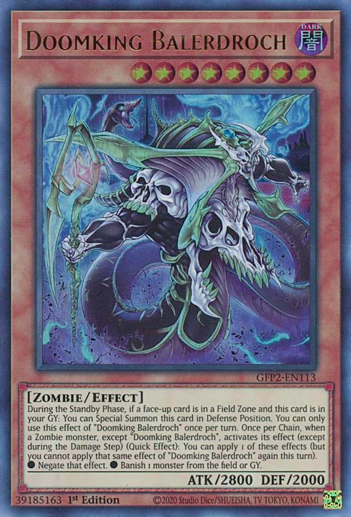 Doomking Balerdroch [GFP2-EN113] Ultra Rare | L.A. Mood Comics and Games