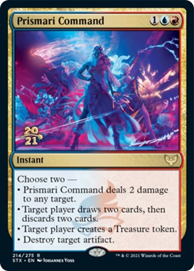 Prismari Command [Strixhaven: School of Mages Prerelease Promos] | L.A. Mood Comics and Games