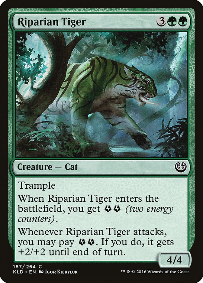 Riparian Tiger [Kaladesh] | L.A. Mood Comics and Games