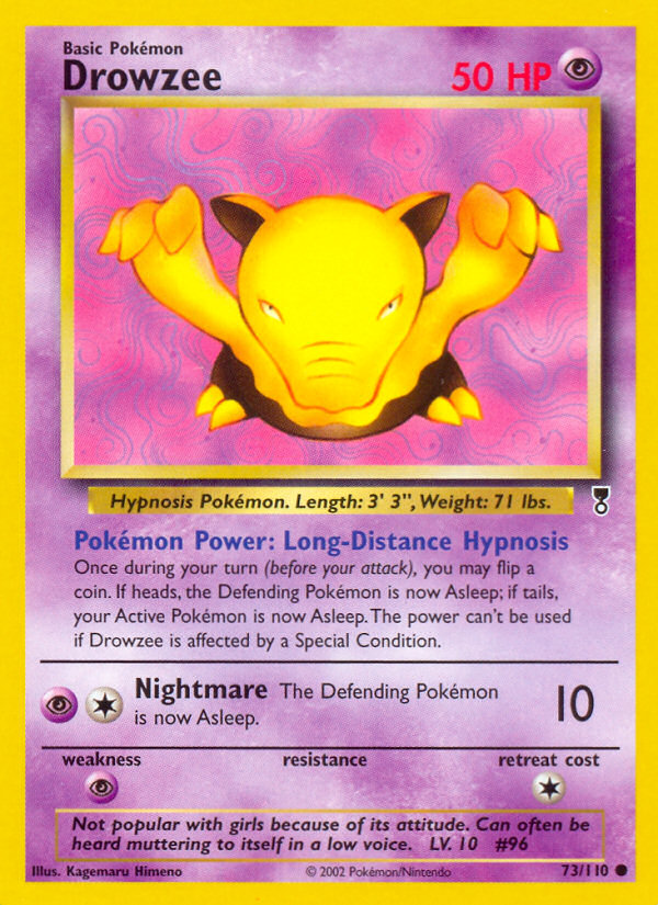 Drowzee (73/110) [Legendary Collection] | L.A. Mood Comics and Games