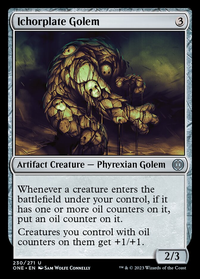 Ichorplate Golem [Phyrexia: All Will Be One] | L.A. Mood Comics and Games