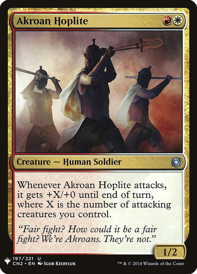 Akroan Hoplite [Mystery Booster] | L.A. Mood Comics and Games