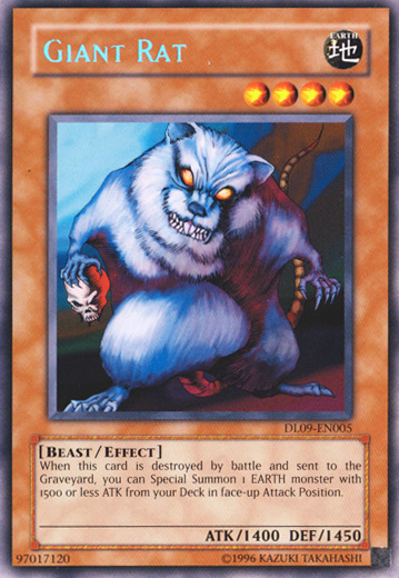 Giant Rat (Silver) [DL09-EN005] Rare | L.A. Mood Comics and Games