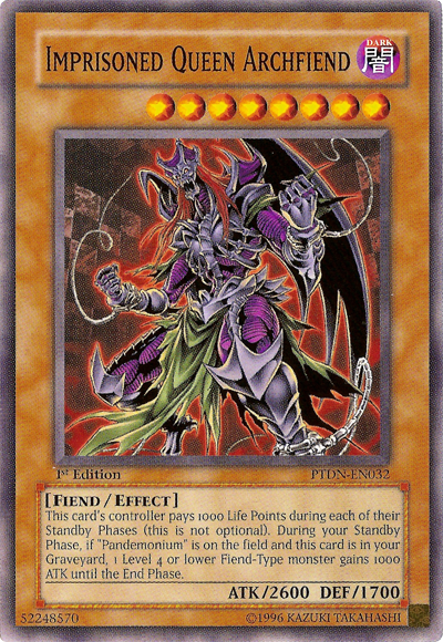 Imprisoned Queen Archfiend [PTDN-EN032] Common | L.A. Mood Comics and Games