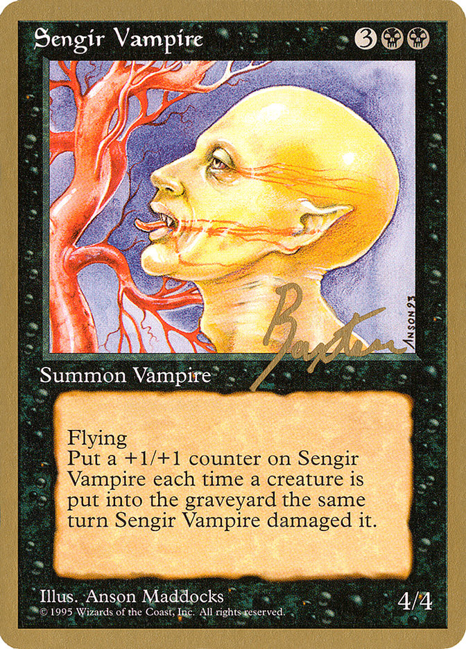 Sengir Vampire (George Baxter) [Pro Tour Collector Set] | L.A. Mood Comics and Games