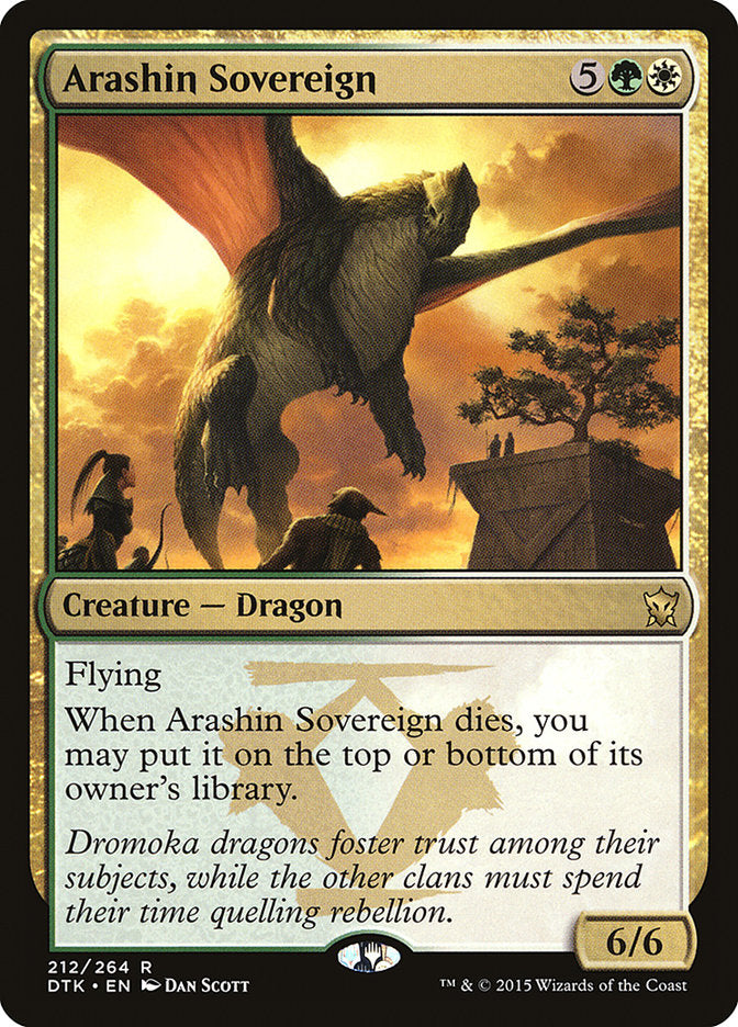 Arashin Sovereign [Dragons of Tarkir] | L.A. Mood Comics and Games