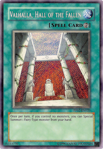 Valhalla, Hall of the Fallen [PP02-EN020] Secret Rare | L.A. Mood Comics and Games