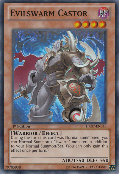 Evilswarm Castor [HA07-EN048] Super Rare | L.A. Mood Comics and Games