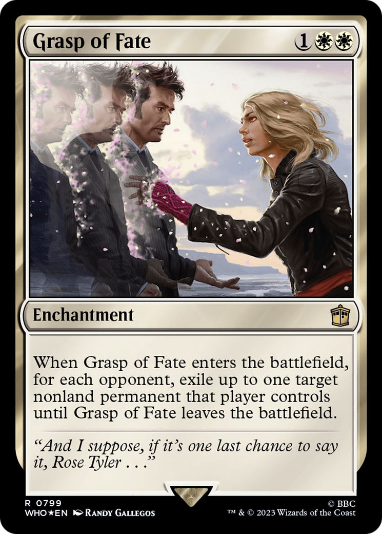 Grasp of Fate (Surge Foil) [Doctor Who] | L.A. Mood Comics and Games